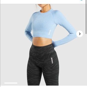 ❌SOLD❌🦈 Gymshark Adapt Mark Seamless Crop Top